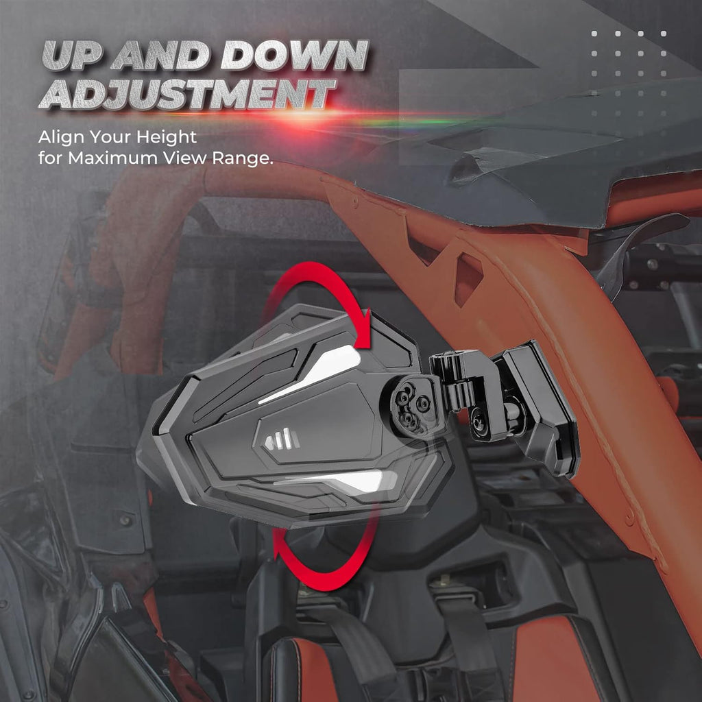 Aluminum Side Mirrors for Can Am Maverick X3 P732