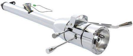 Chrome Tilt Steering Column, Column Shift F62442