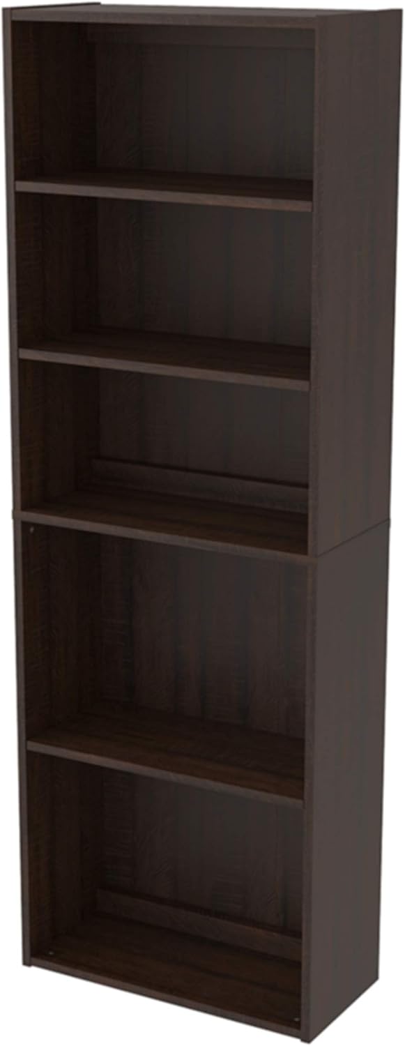 Warm Brown 4 Shelf Bookcase Y71639