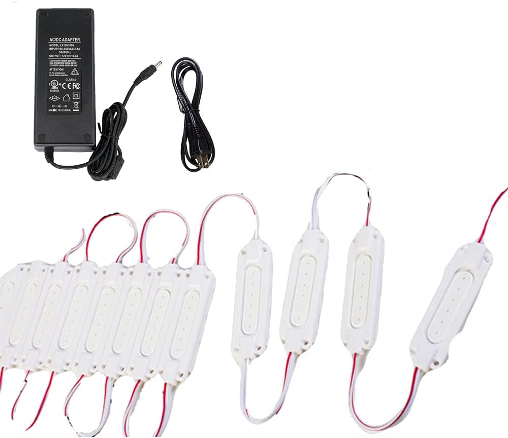 20ft Green COB LED Light with UL Power Supply V989