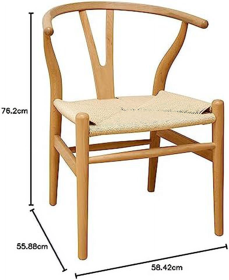 Natural Wood Dining Accent Chair H6306