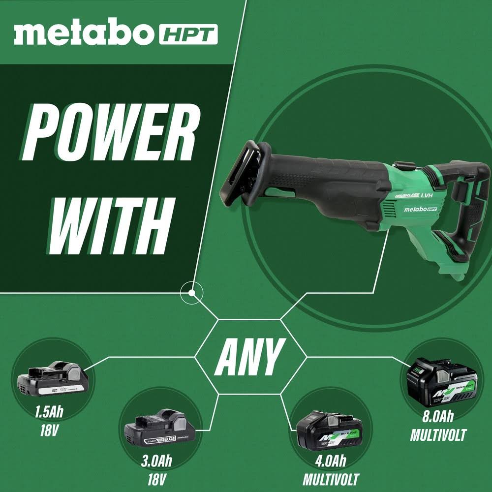 18V Brushless Reciprocating Saw W366