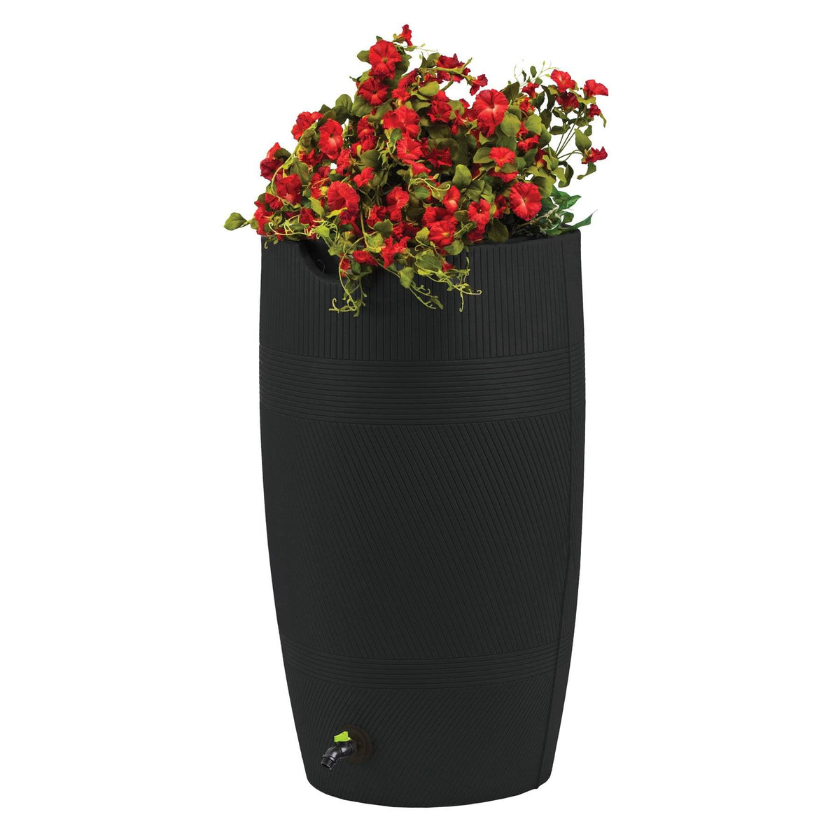 Black 50 gal. Rain Saver Recycled Material M364