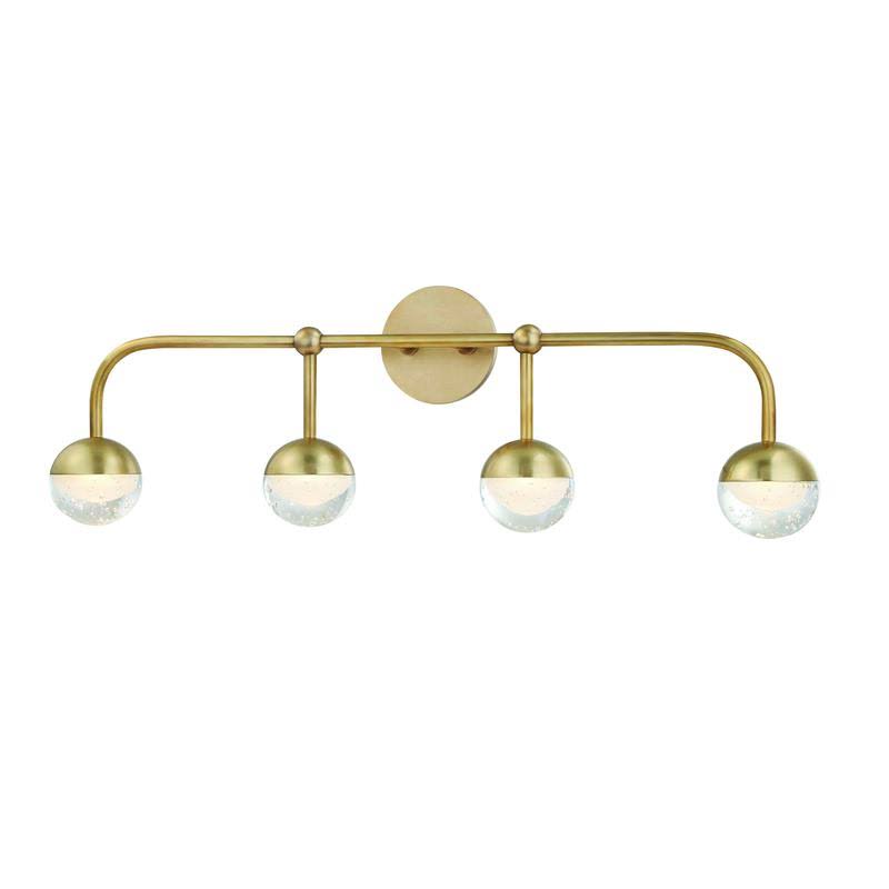 Aged Brass LED Bath Bracket G121247