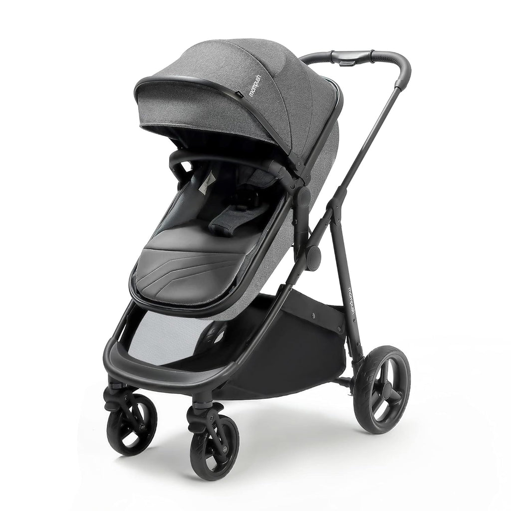 Baby Stroller with Bassinet Mode, Reversible Seat, Foot Cover and Rain Cover S977627