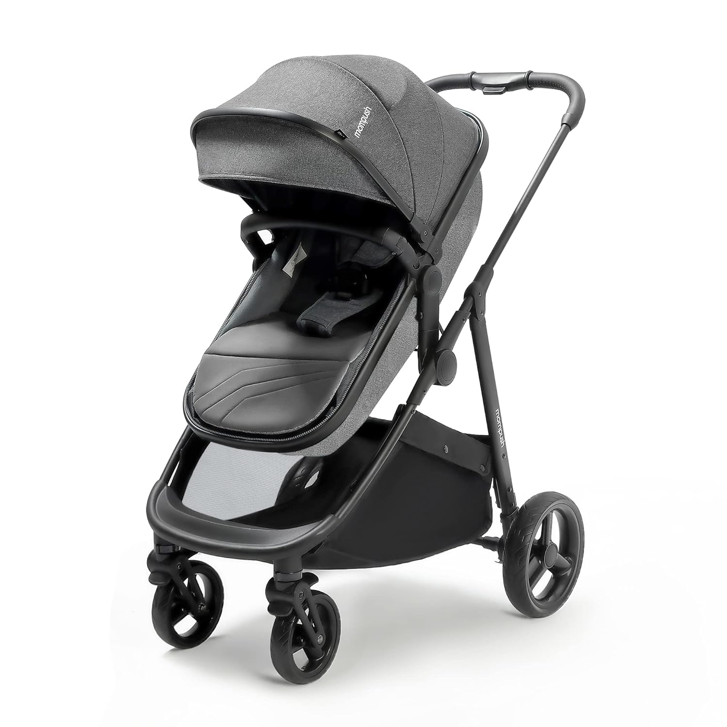 Baby Stroller with Bassinet Mode, Reversible Seat, Foot Cover and Rain Cover S977627