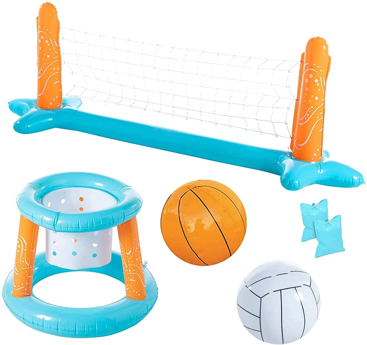 Inflatable Swimming Pool Volleyball Set with Balls Z16056
