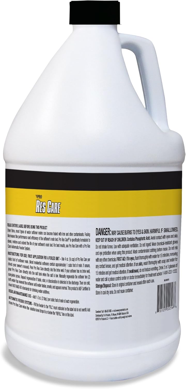 All-Purpose Water Softener Cleaner Liquid Refill, 1 Gallon, 5 Pack K451715