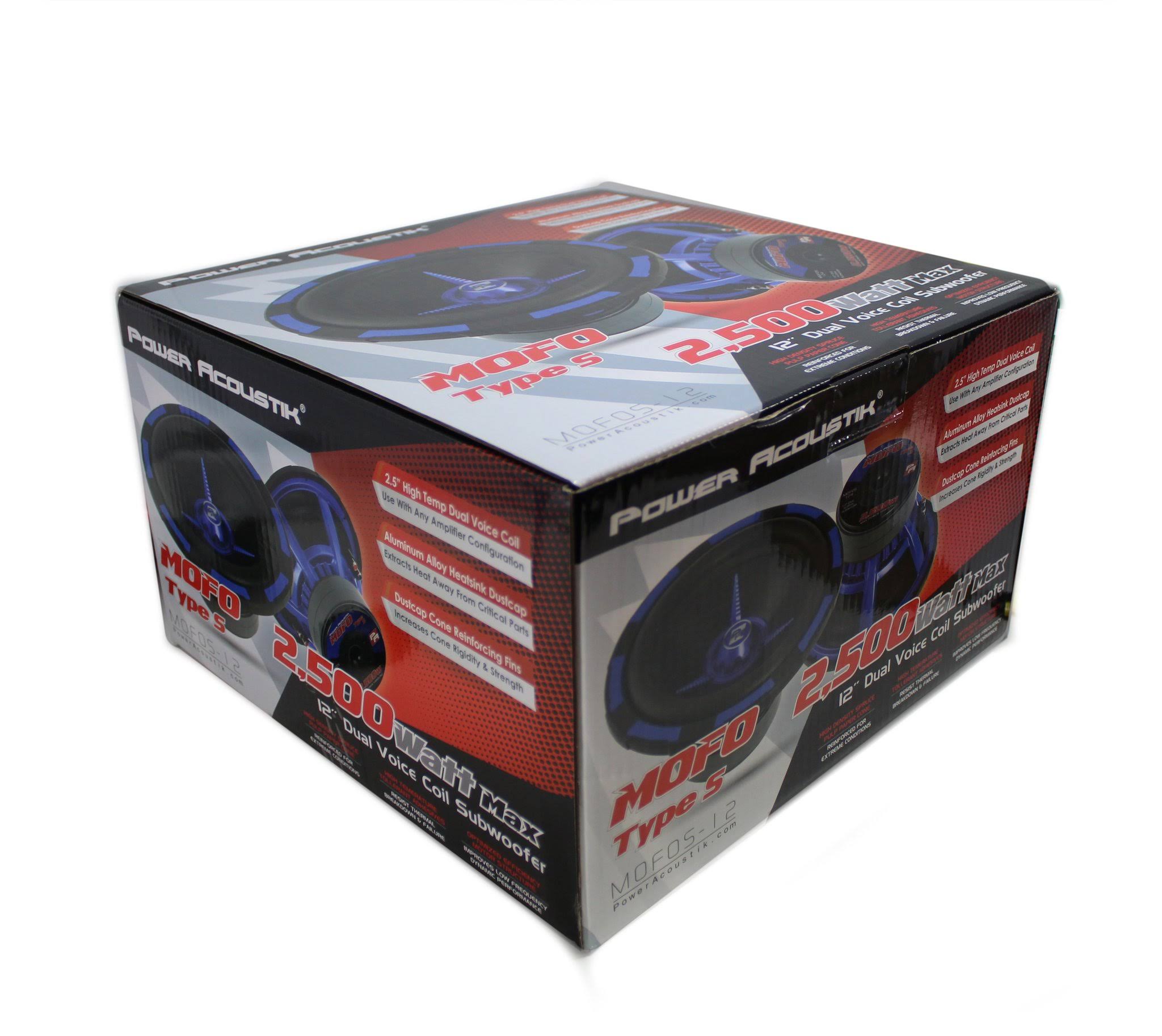 12inch Dual 2ohm Subwoofer D244