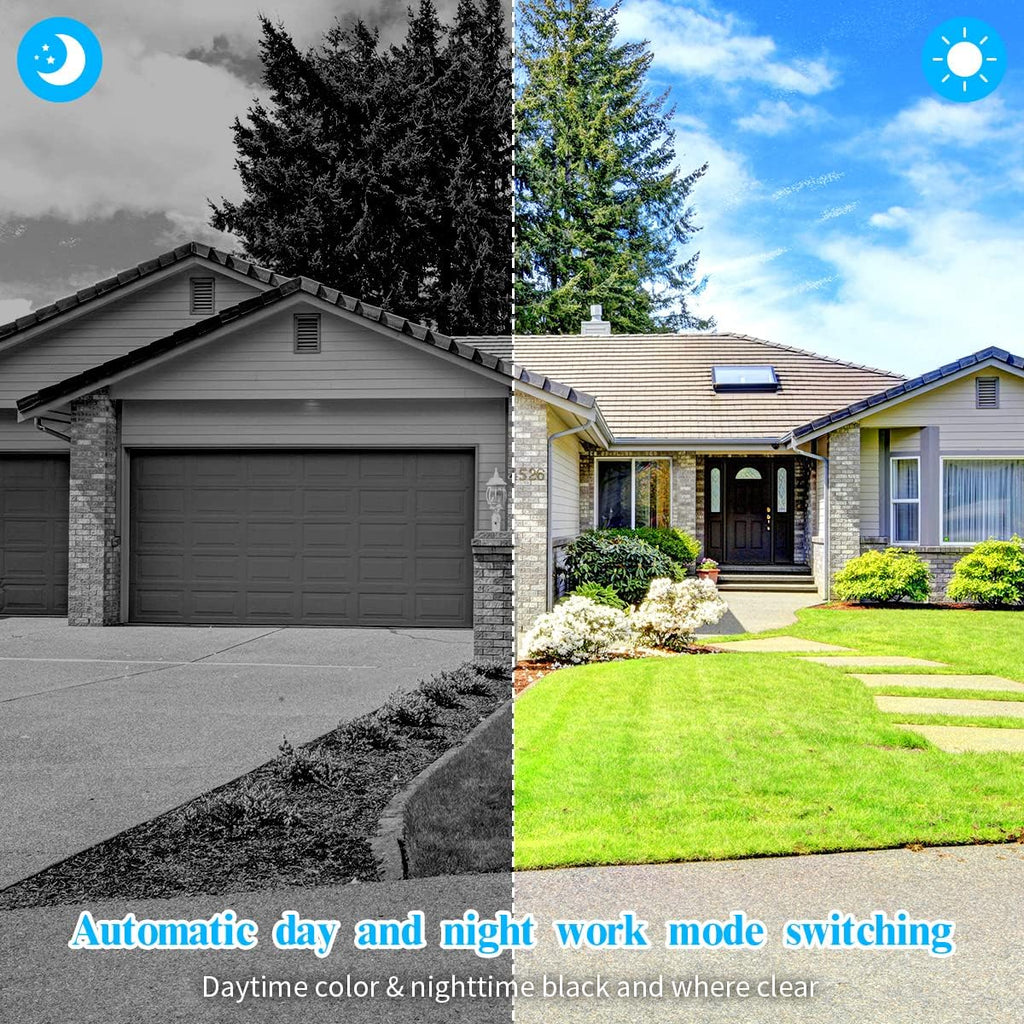 3K 5.0MP 1944P Wireless Security Camera System with 4TB Hard Drive and 8 Cameras U8974