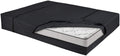 Full Gray Canvas Mattress Bag with Zipper and Straps D1202