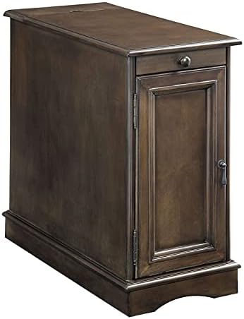 Cherry Wood Storage End Table R722163