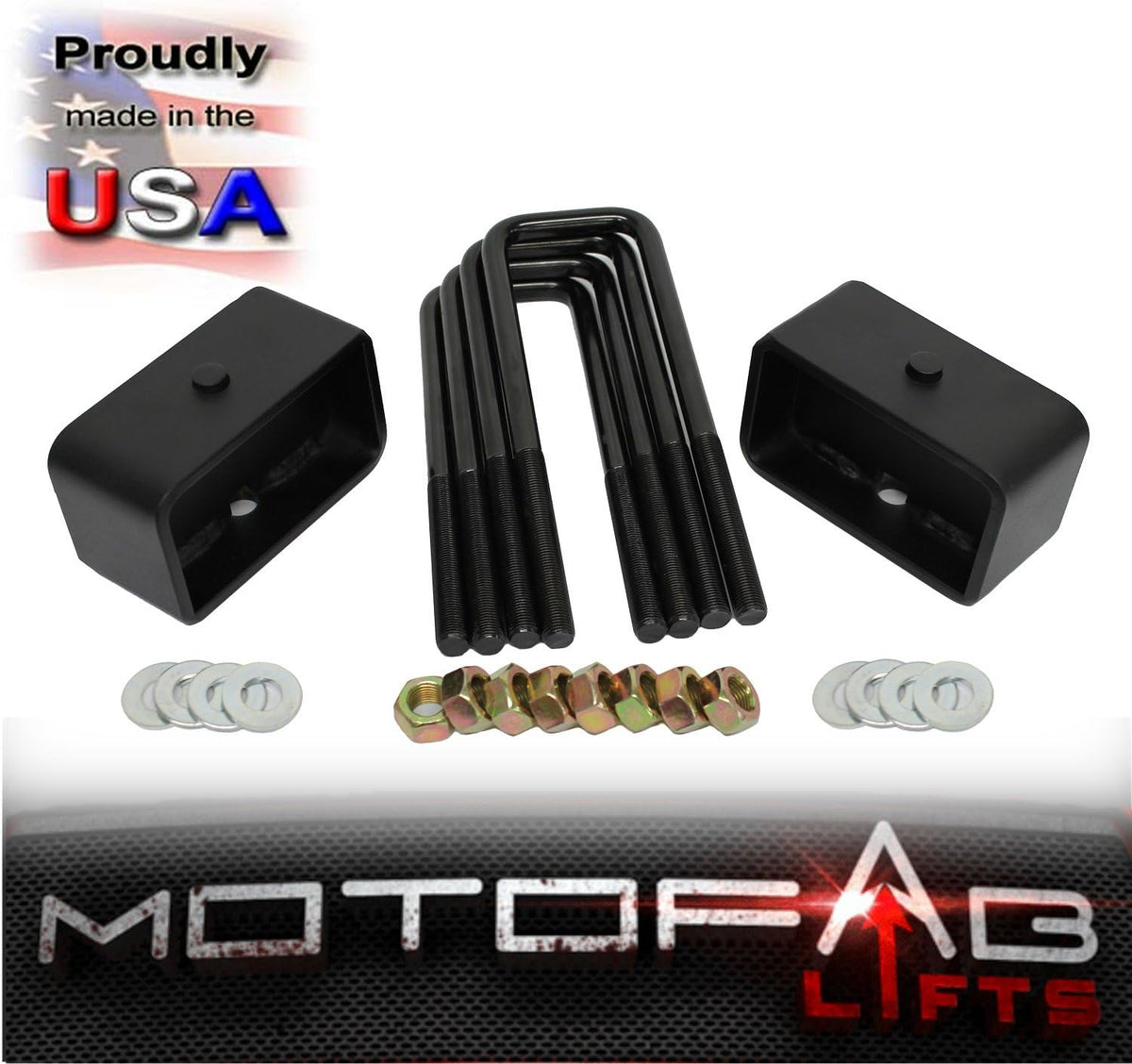 3" Front and 2" Rear Leveling Lift Kit for Chevy Silverado Sierra GMC 2WD D36814