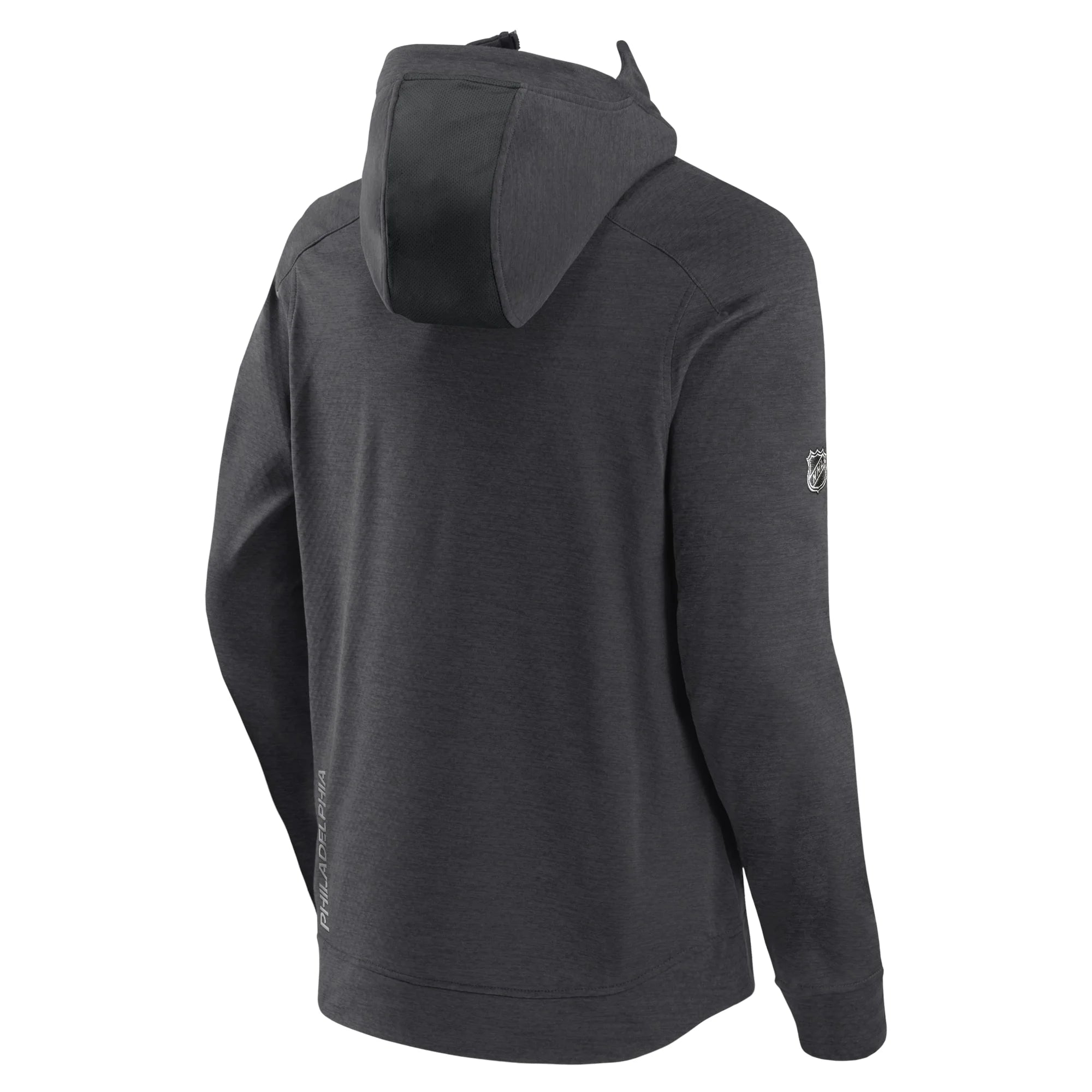 Heather Charcoal Full-Zip Hoodie Jacket U848