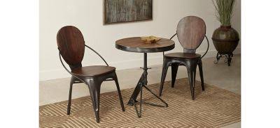 Natural Adjustable Round Accent Table L628294