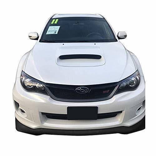 Black PU Front Bumper Lip Spoiler W2491