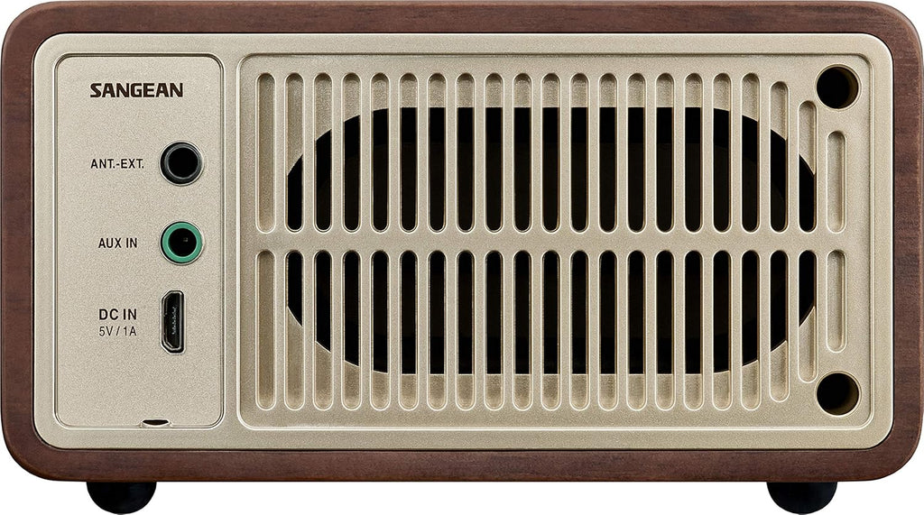 Wood Cabinet Mini Bluetooth Speaker with FM Tuner F963