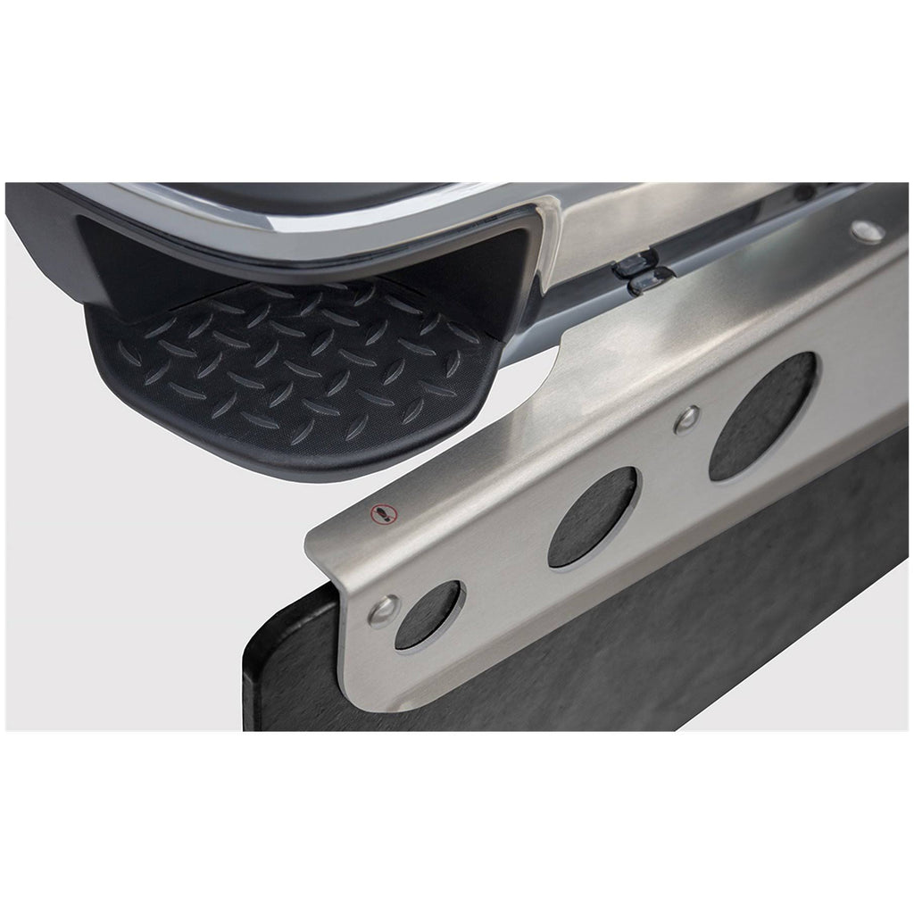 Rockstar Smooth Mill Hitch Mounted Mud Flaps Z46610