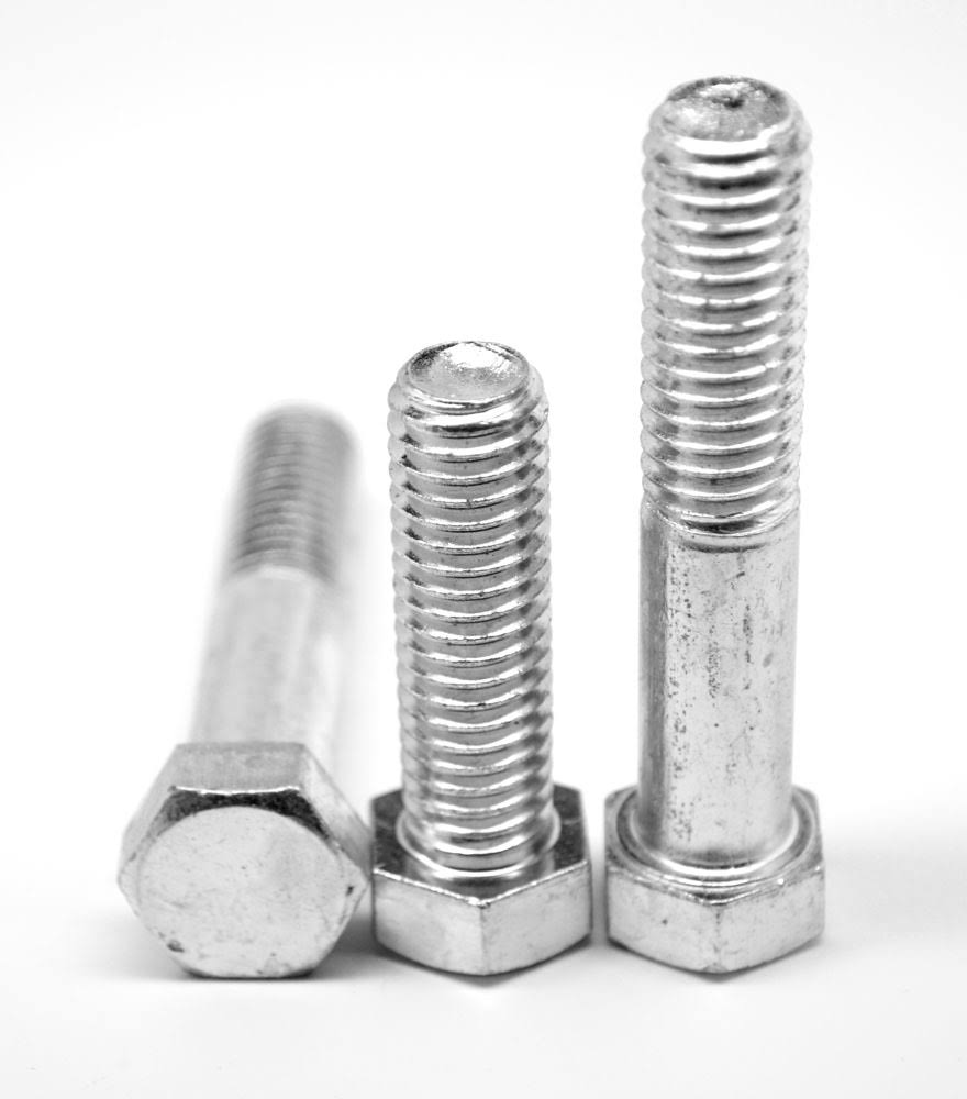 M16 x 2.00 x 85 mm Coarse Thread DIN 931 Hex Cap Screw Stainless Steel 316 H815