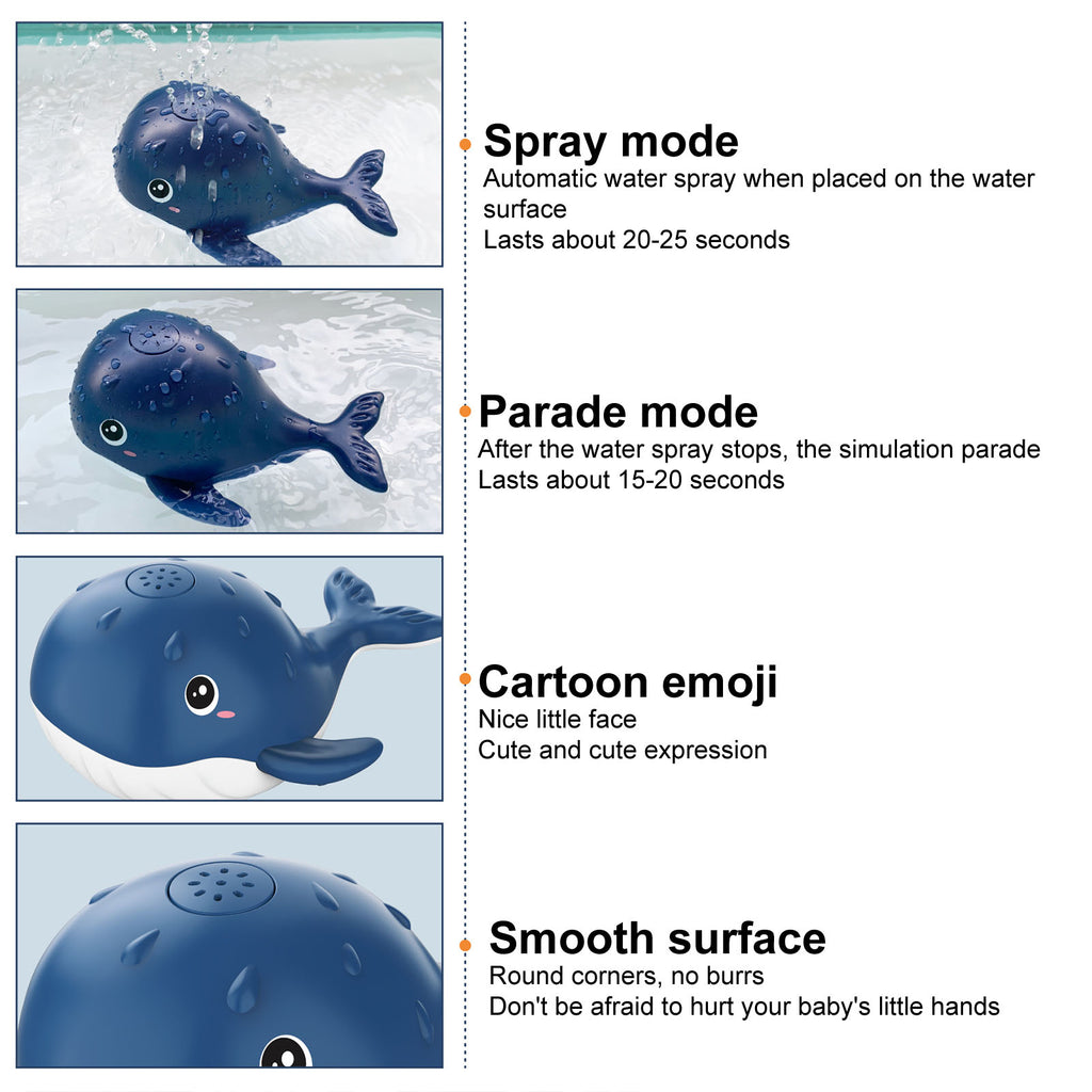 Electric Spout Whale Toy B62489