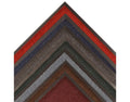 Red-Black Carpeted Entry Mat 4 x 6 ft H19360