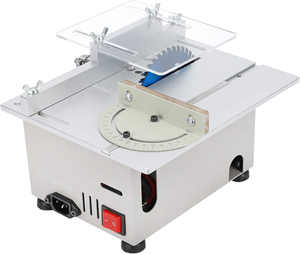 Mini Table Saw with Miter Gauge 300W Woodworking Tool T46948