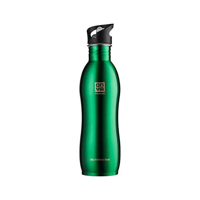 Green Stainless Steel Bottle 1000ml M6142