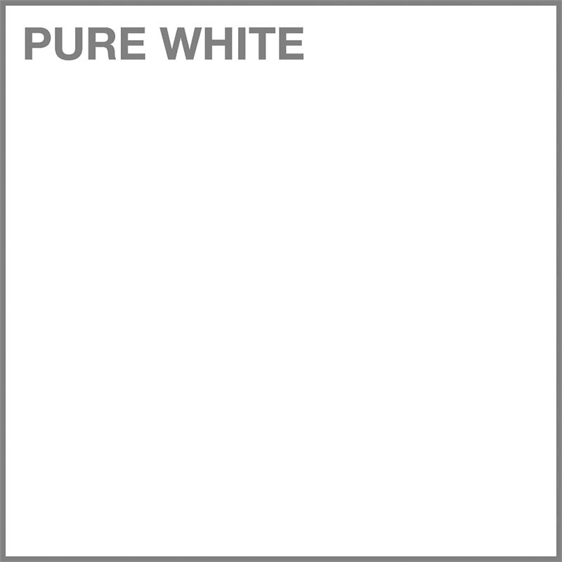 2 Shelf Bookcase in Pure White (Set of 2) W46719