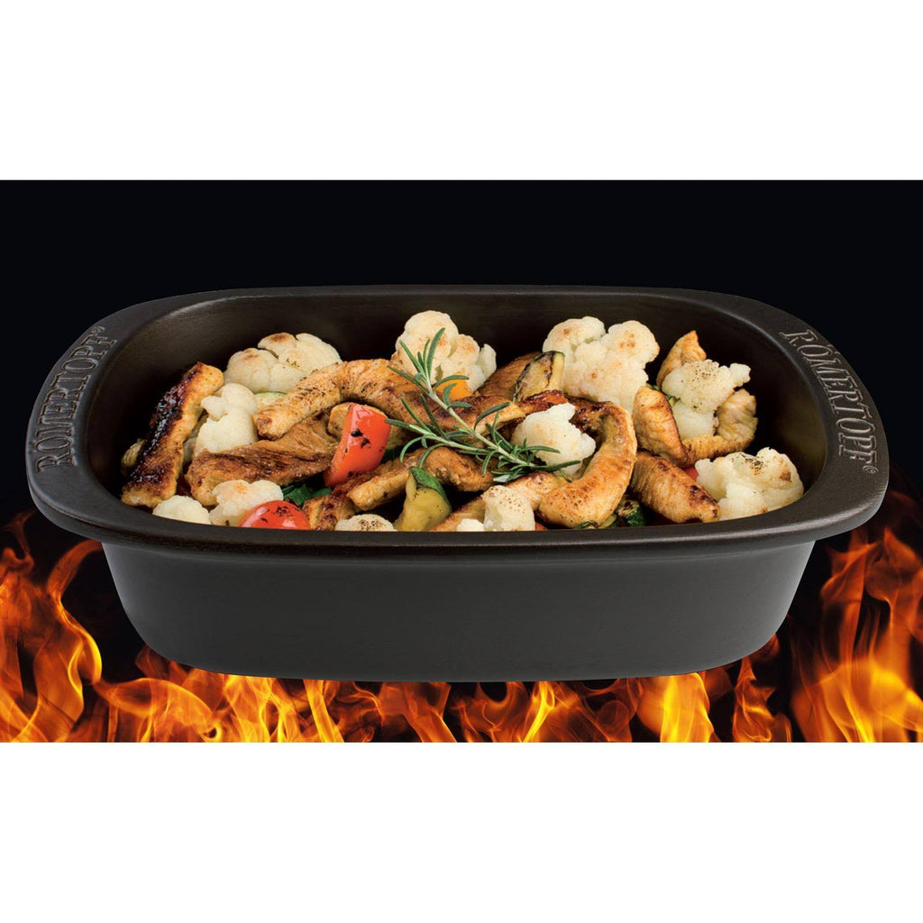 Black Casserole Dish N3663
