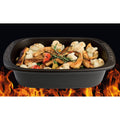 Black Casserole Dish N3663