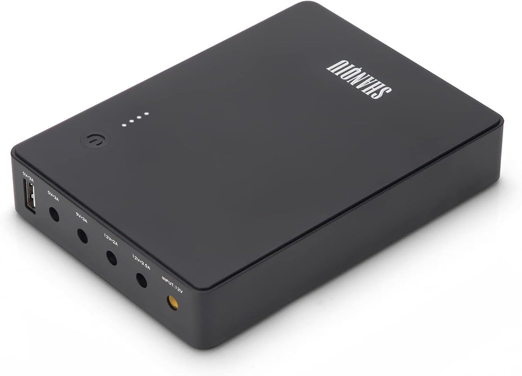 Mini UPS Battery Backup 20000mAh Uninterruptible Power Supply with Input DC Output USB 5V DC 5V 9V 12V 3A Q242455