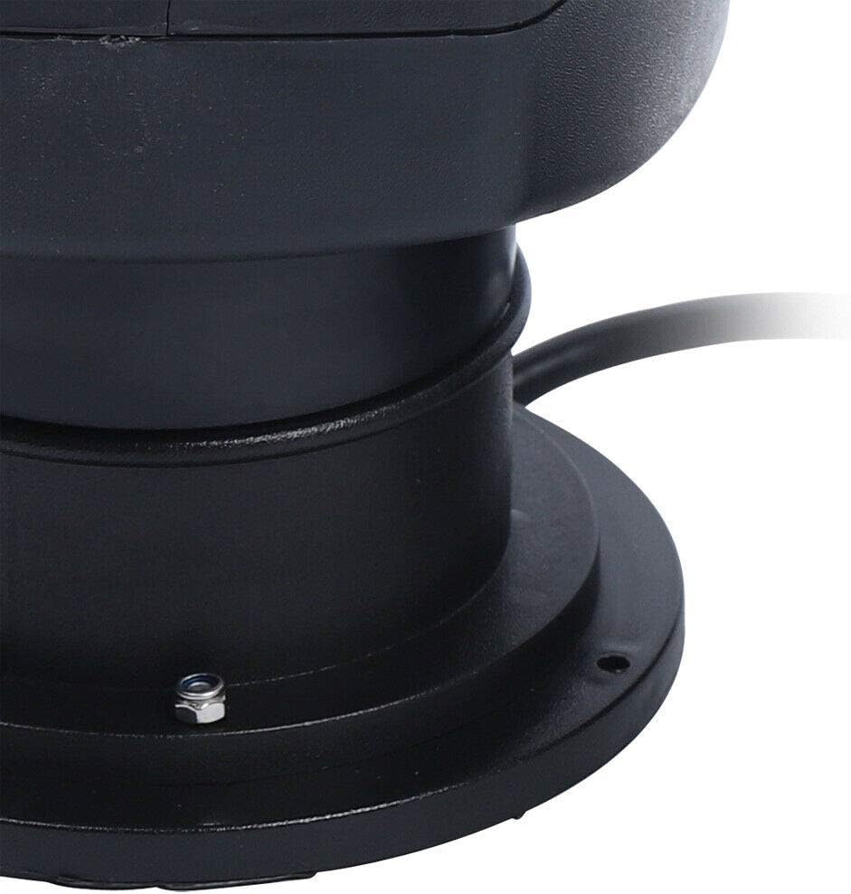 Black 100W Remote Control Spotlight 2500LM 12V C338