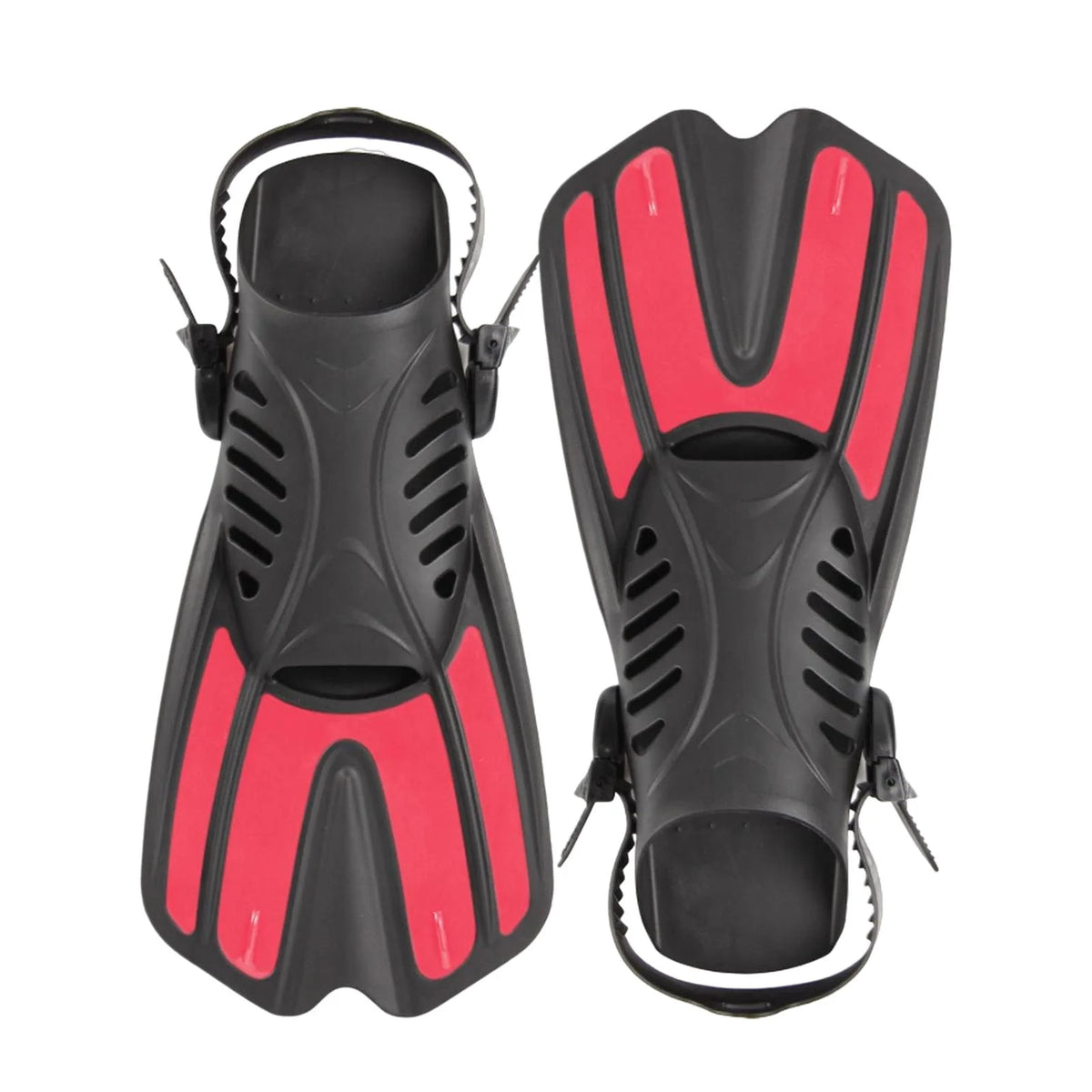 Pink Flexible Diving Flippers V54968