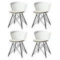 White Windsor Back Side Chair F7392
