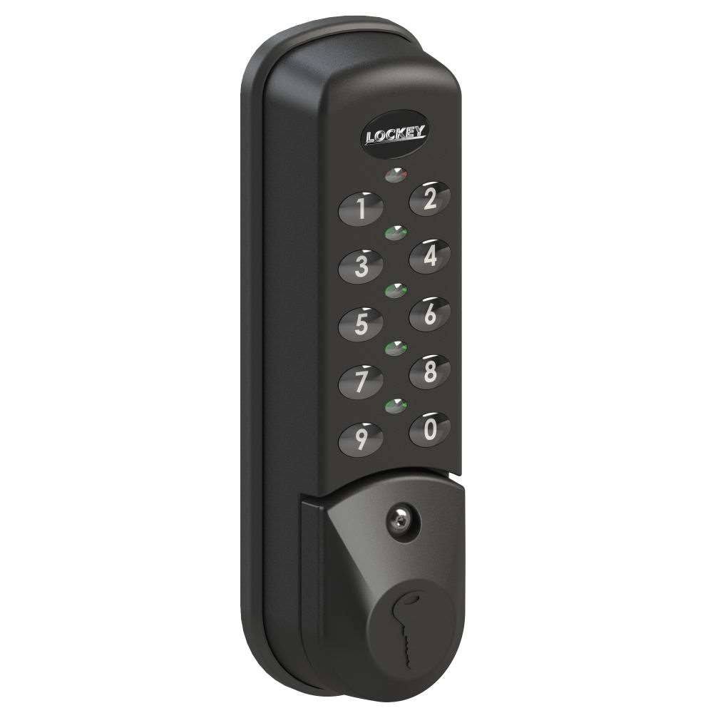 White Digital Combination Electronic Cabinet and Locker Lock F9256