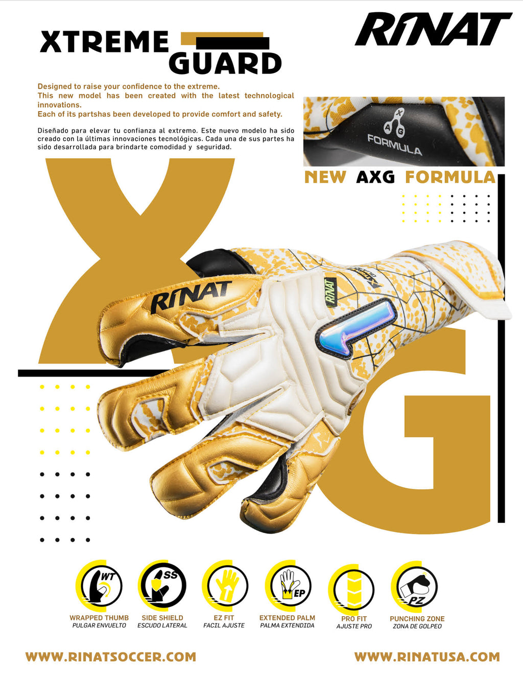Professional Goalkeeper Glove, 9 U892723