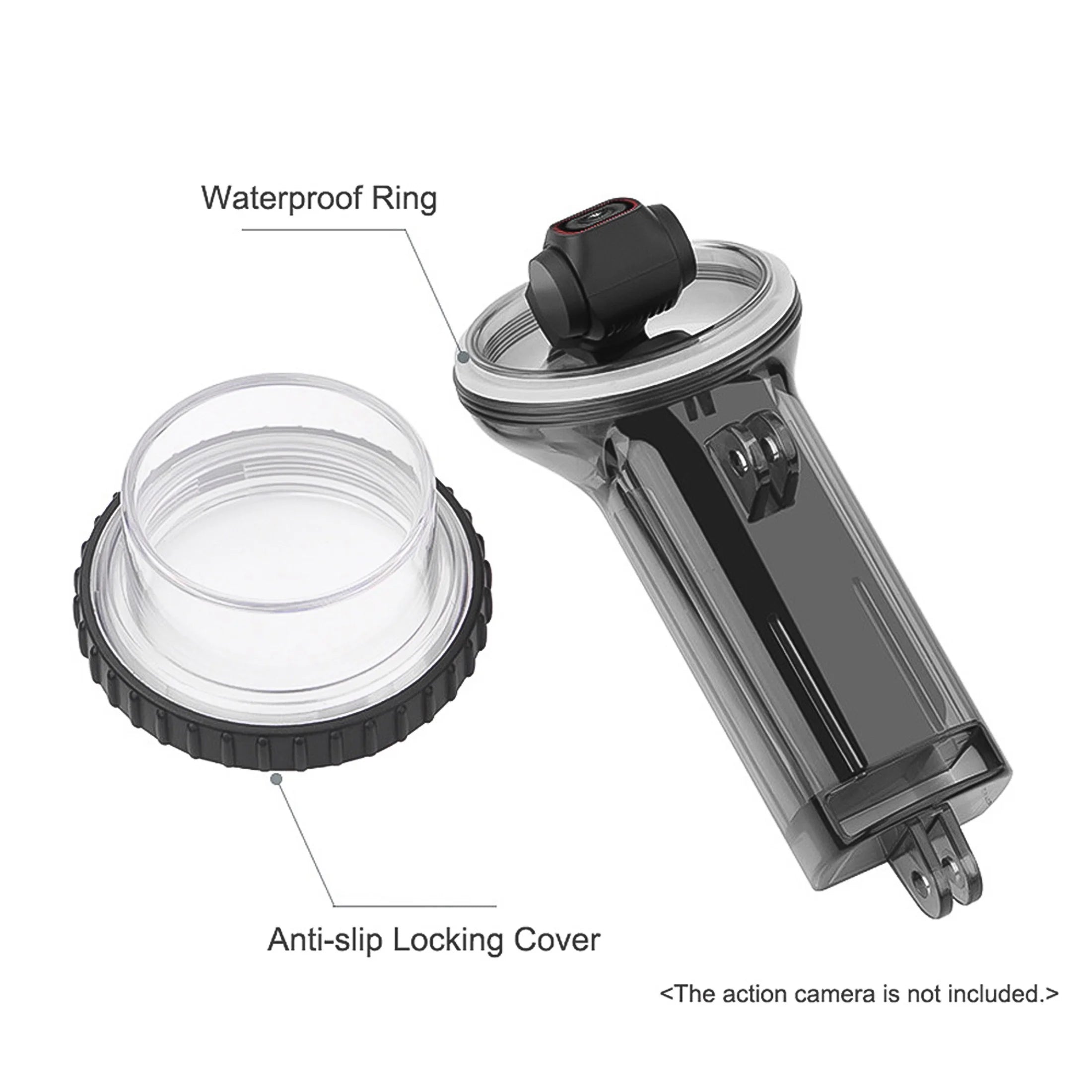 Waterproof Diving Housing Case with Lanyard for Osmo Pocket 2 P876