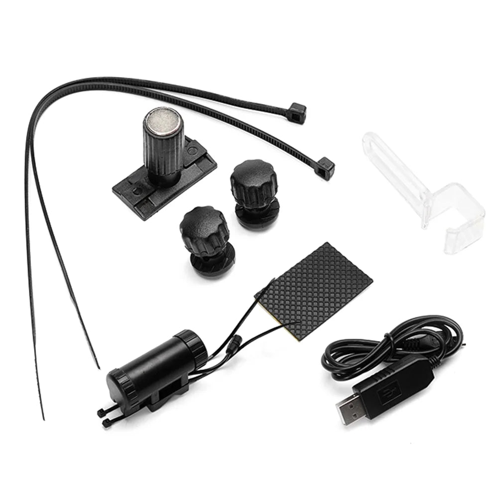 64 LEDs Rechargeable Bike Spoke Wheel Light B872687