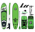 Green Air Inflatable Stand Up Paddle Board Package E70964
