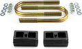 2 Rear Lift Kit For 2002-2008 Dodge Ram 1500 4X4 with Cast Steel Blocks and U-bolts J4599