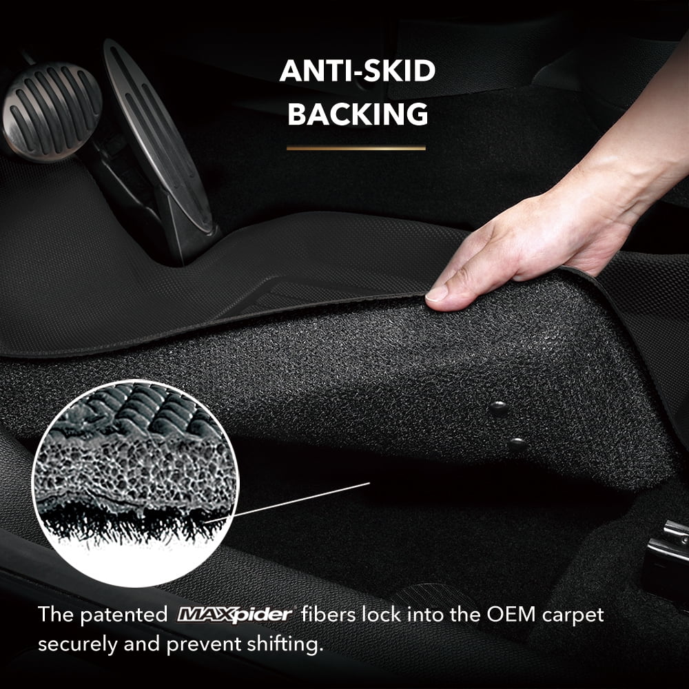 Black Front Row Floor Mat A562236
